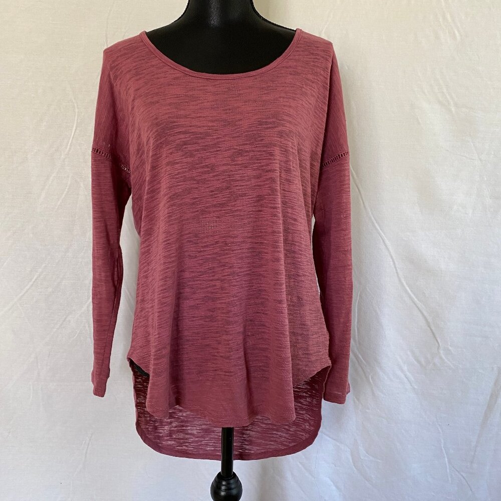 🌼 🌻 🌸 Lucy & Laurel Mauve Tunic Top – Like New – Sz S - Picture 2 of 12